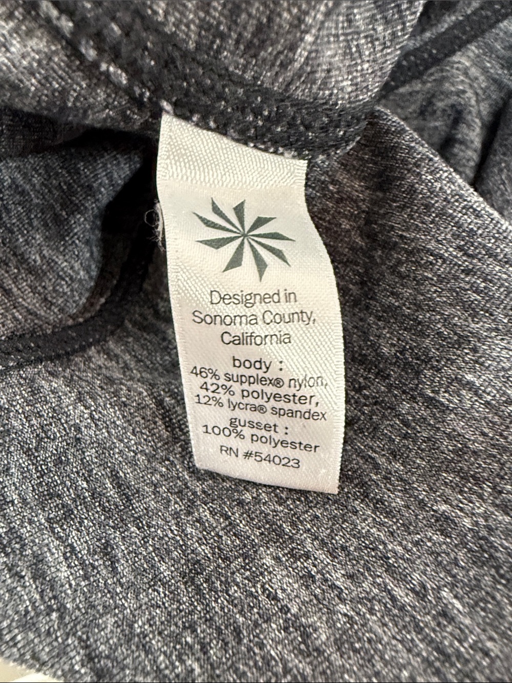 Athleta Charcoal womens Performance Leggings - Picture 4 of 4